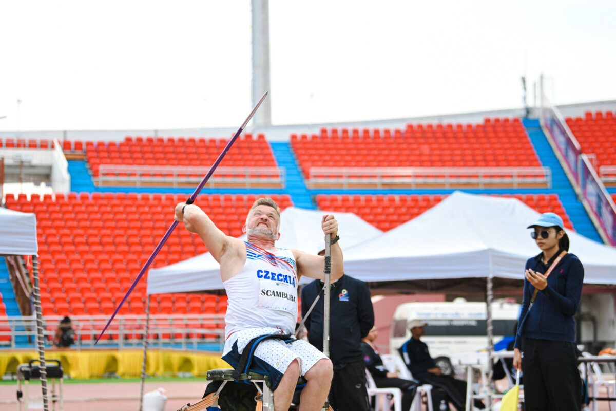 Paraatlet Dušan Ščambura