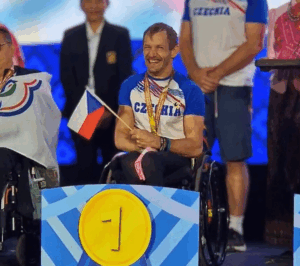 Paraatlet František Serbus.